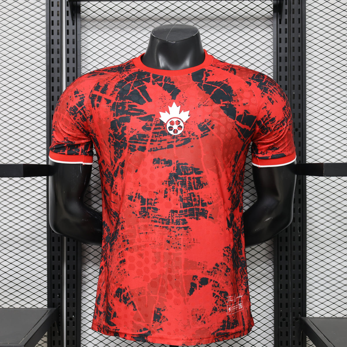 Canada 2026 WC Special Edition RED Jersey – Player Edition