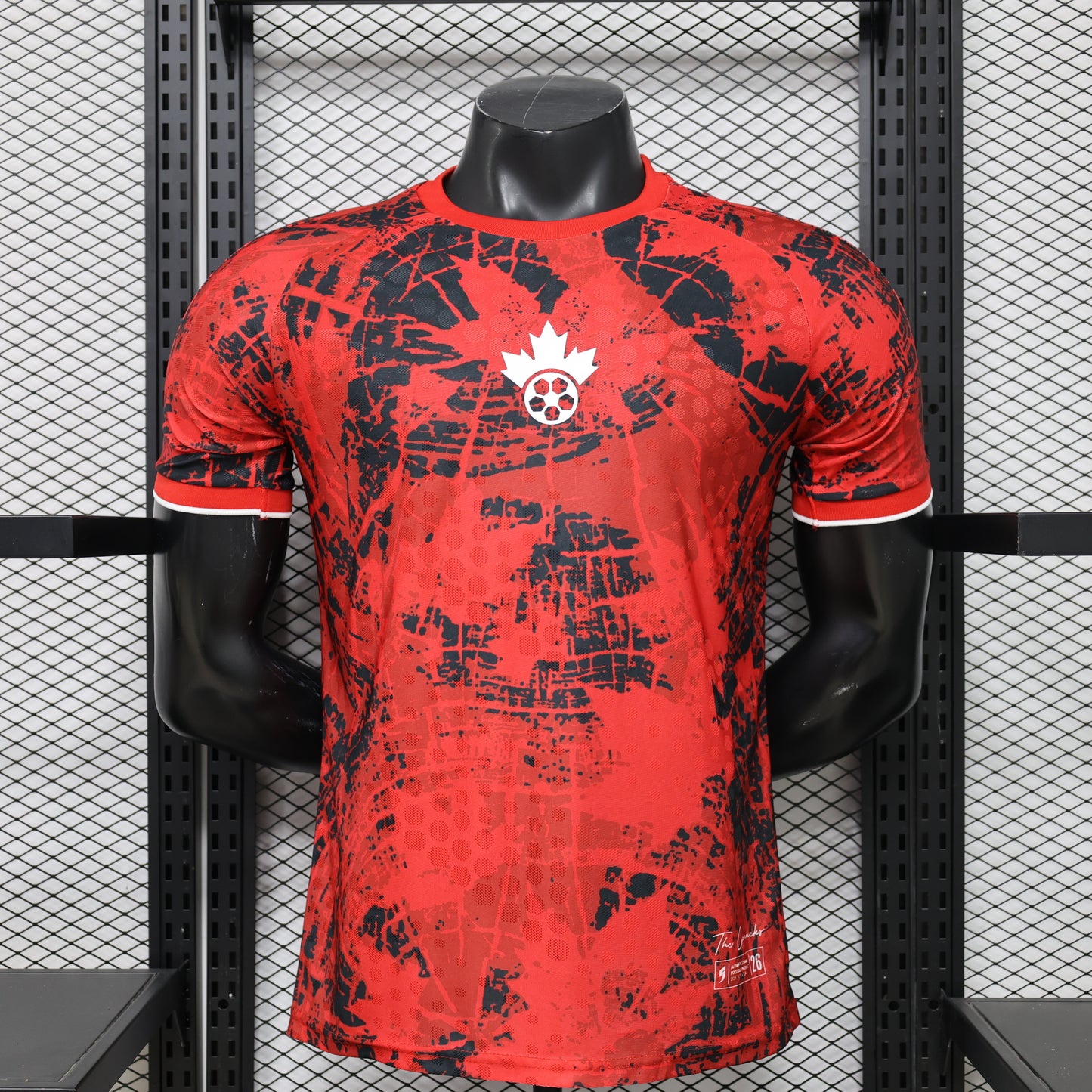 Canada 2026 WC Special Edition RED Jersey – Player Edition