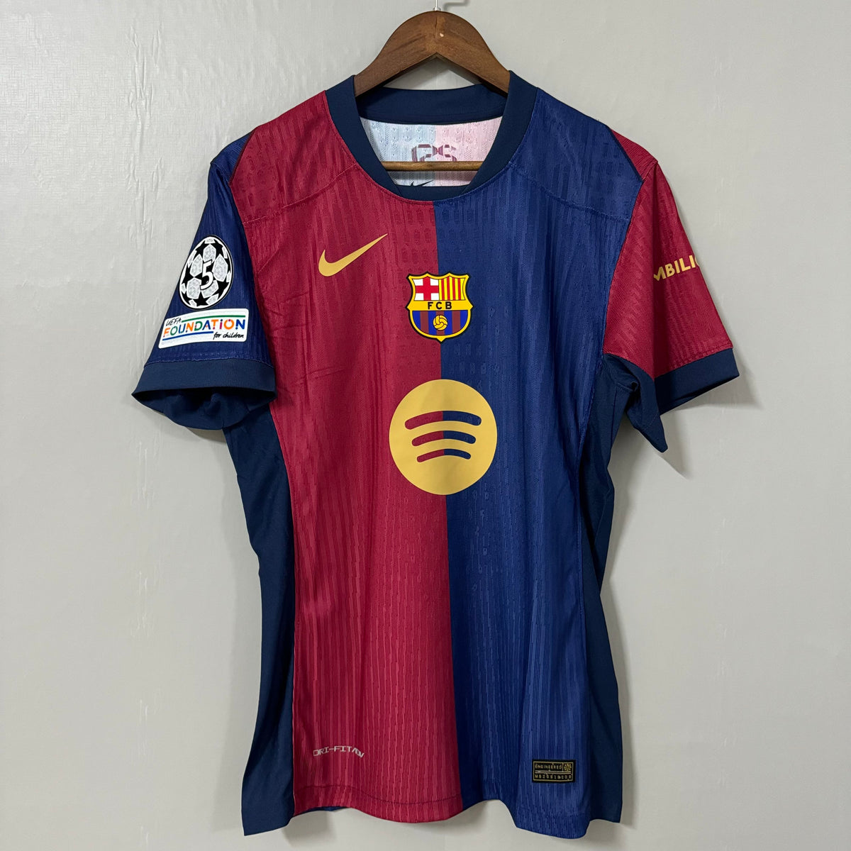 Barcelona 2024/25 Home Jersey – Player Edition