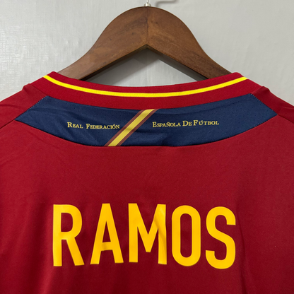 Spain 2012 Home Retro Jersey