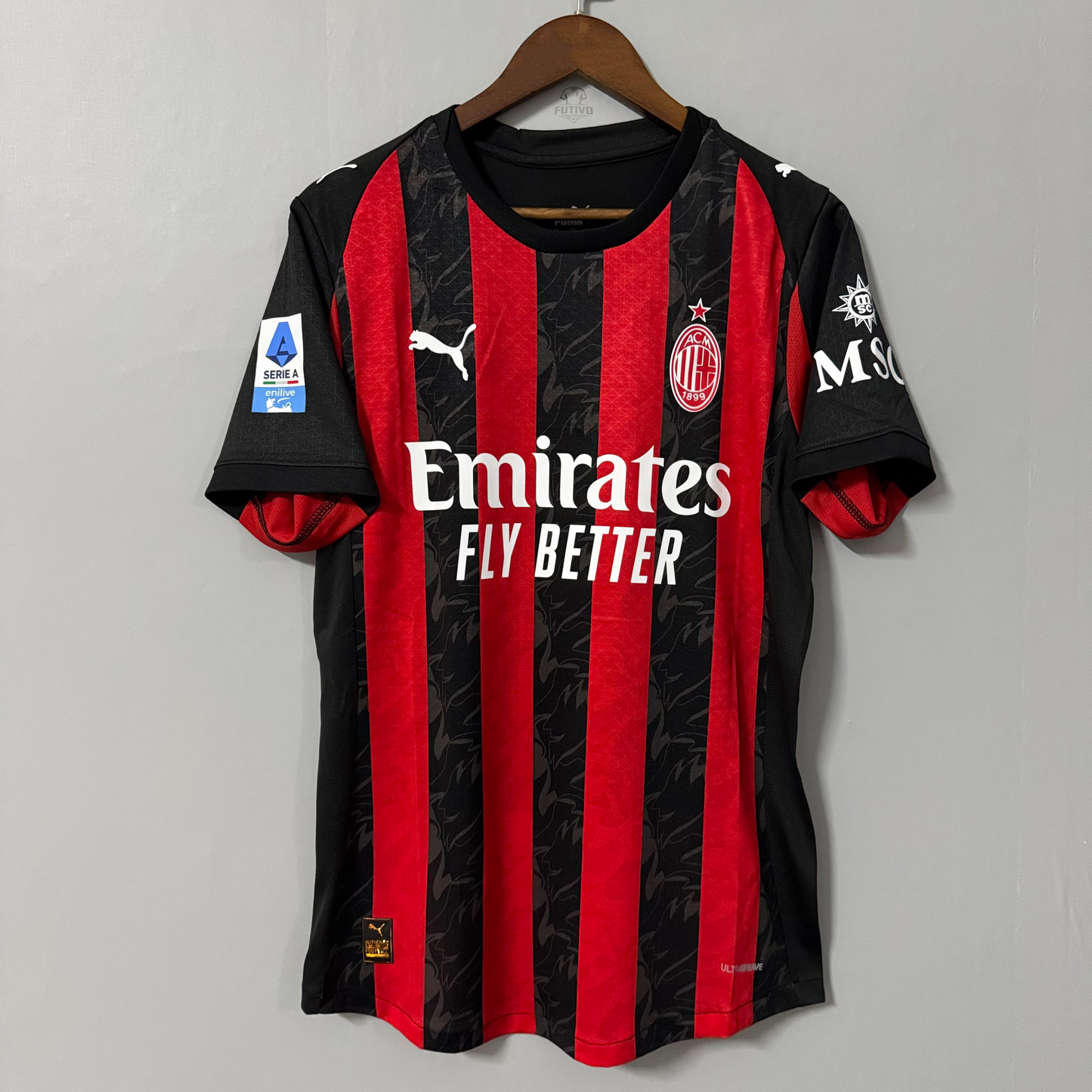 AC Milan 2025/26 Home Jersey – Player Edition