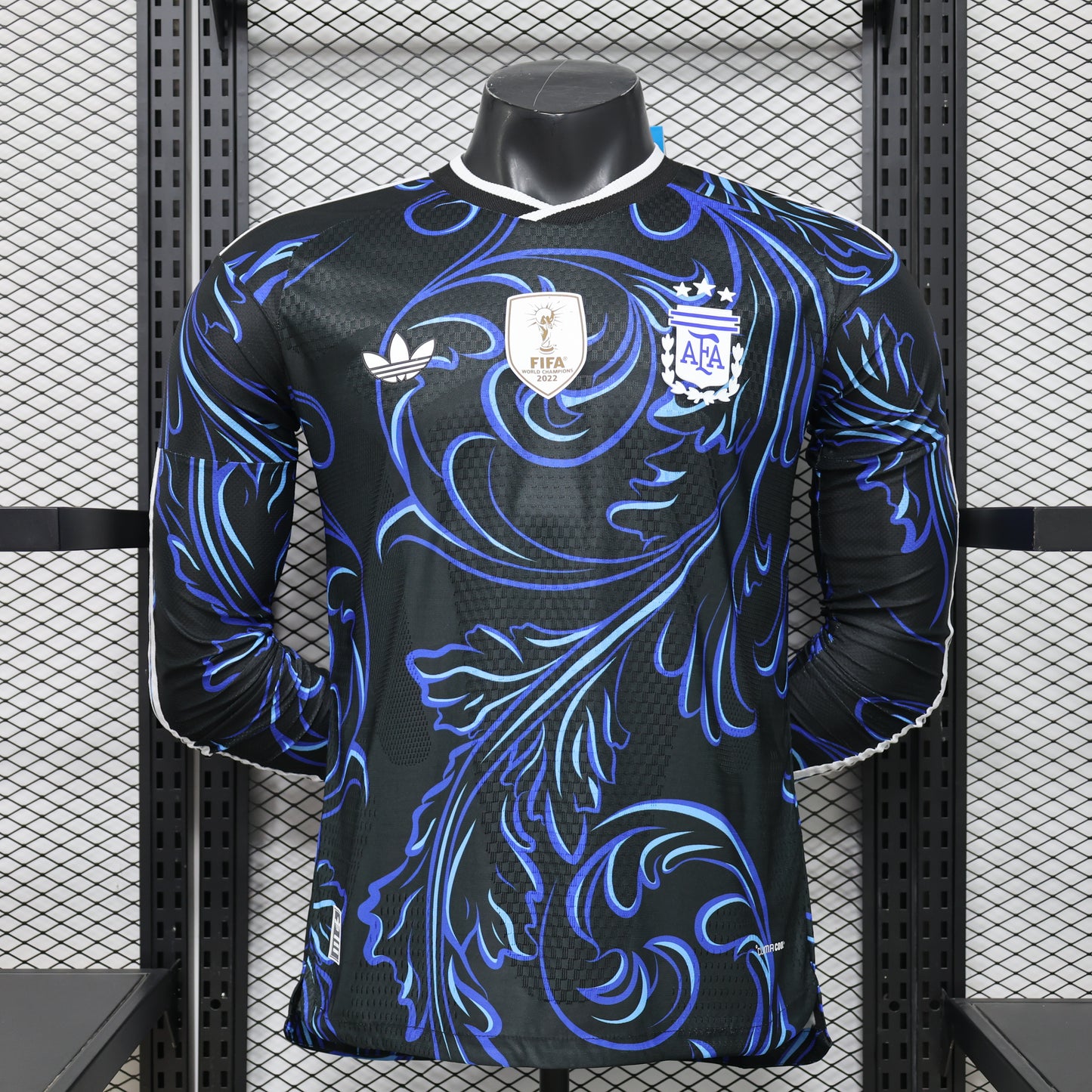 Argentina 2026 World Cup Away Long-Sleeve Jersey – Player Edition