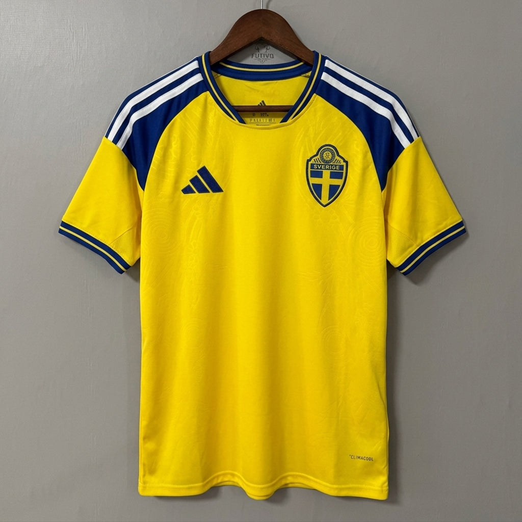 Sweden 2026 World Cup Home Jersey