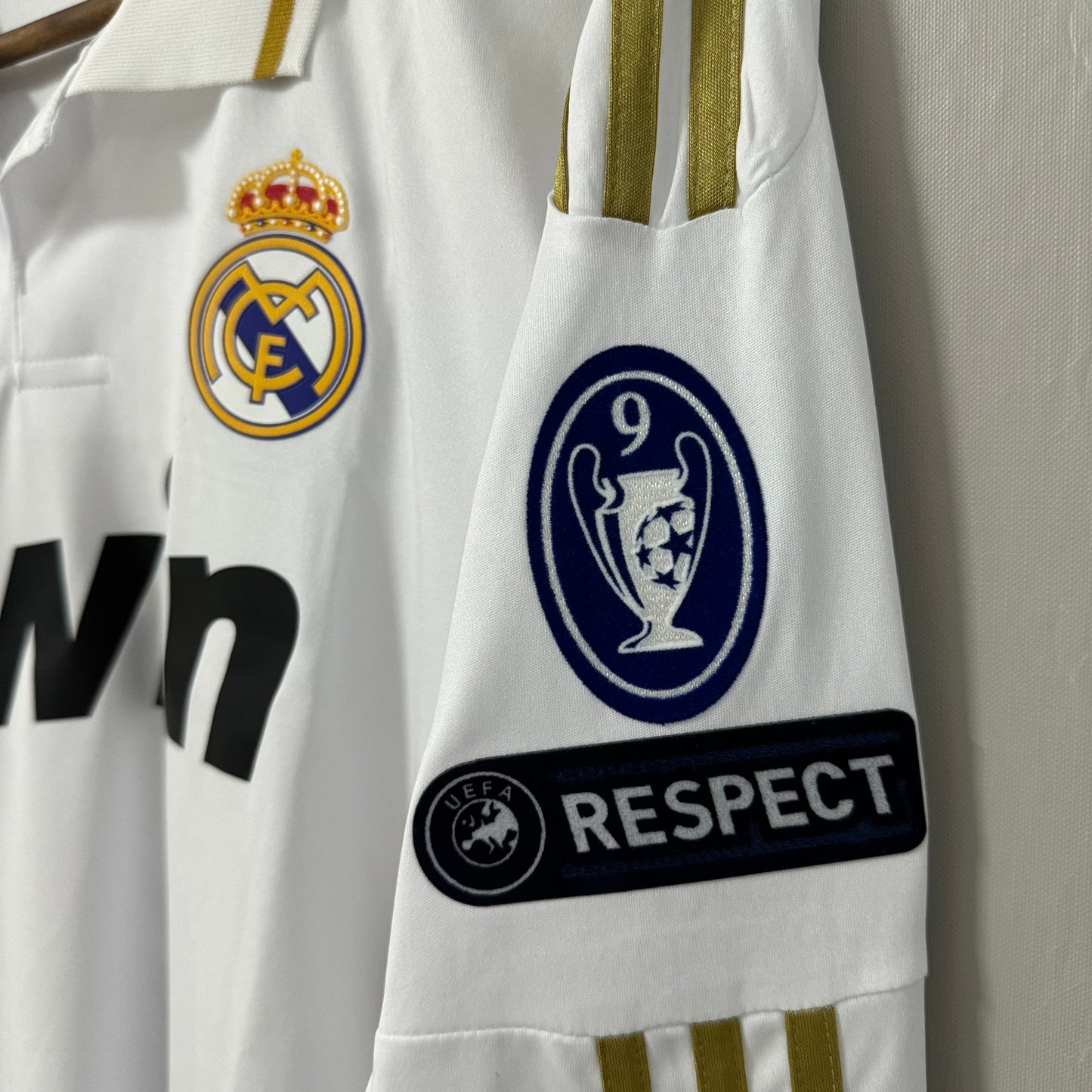Real Madrid 2011/12 Home Long-Sleeve Retro Jersey