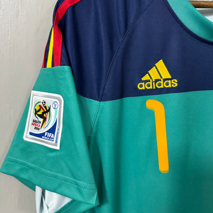Spain 2010 World Cup Goalkeeper Jersey (Home)