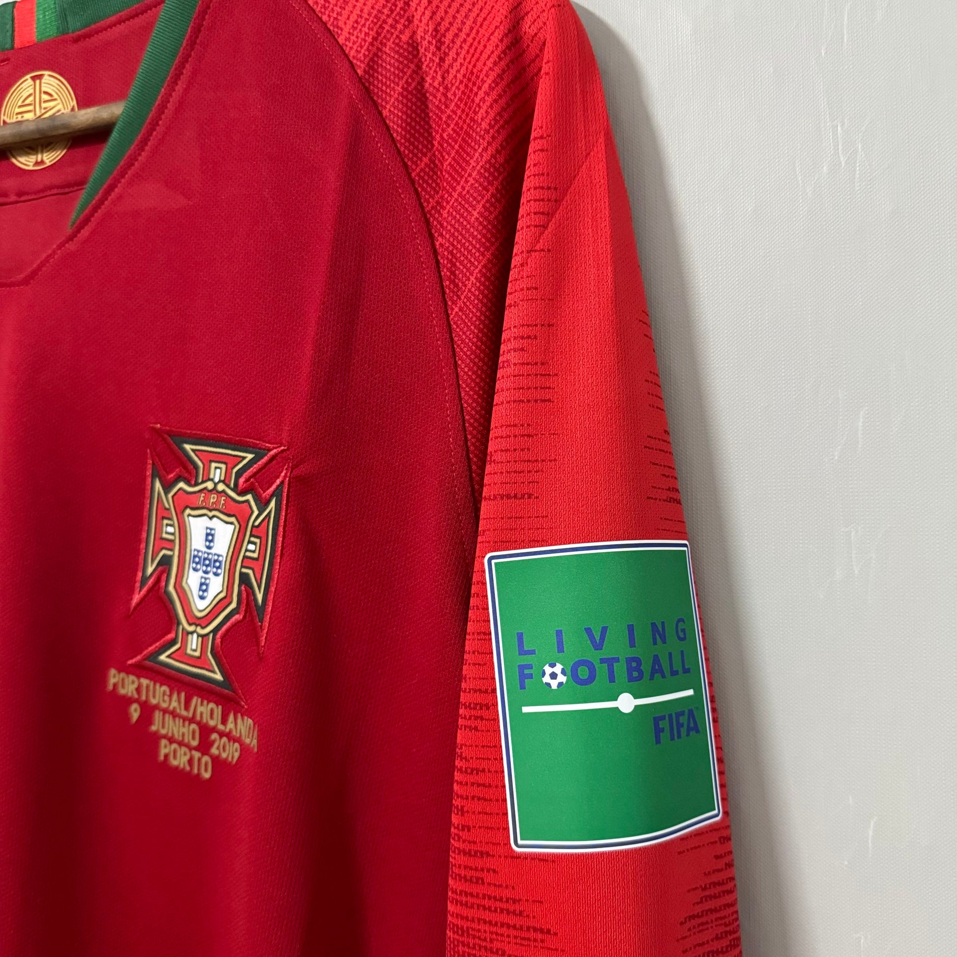 Portugal 2018 World Cup Home Long-Sleeve Jersey