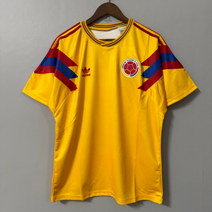 Colombia 1990 World Cup Home Retro Jersey – #10