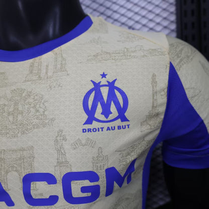Olympique Marseille 2025/26 Away (Fourth Kit) Jersey – Player Edition