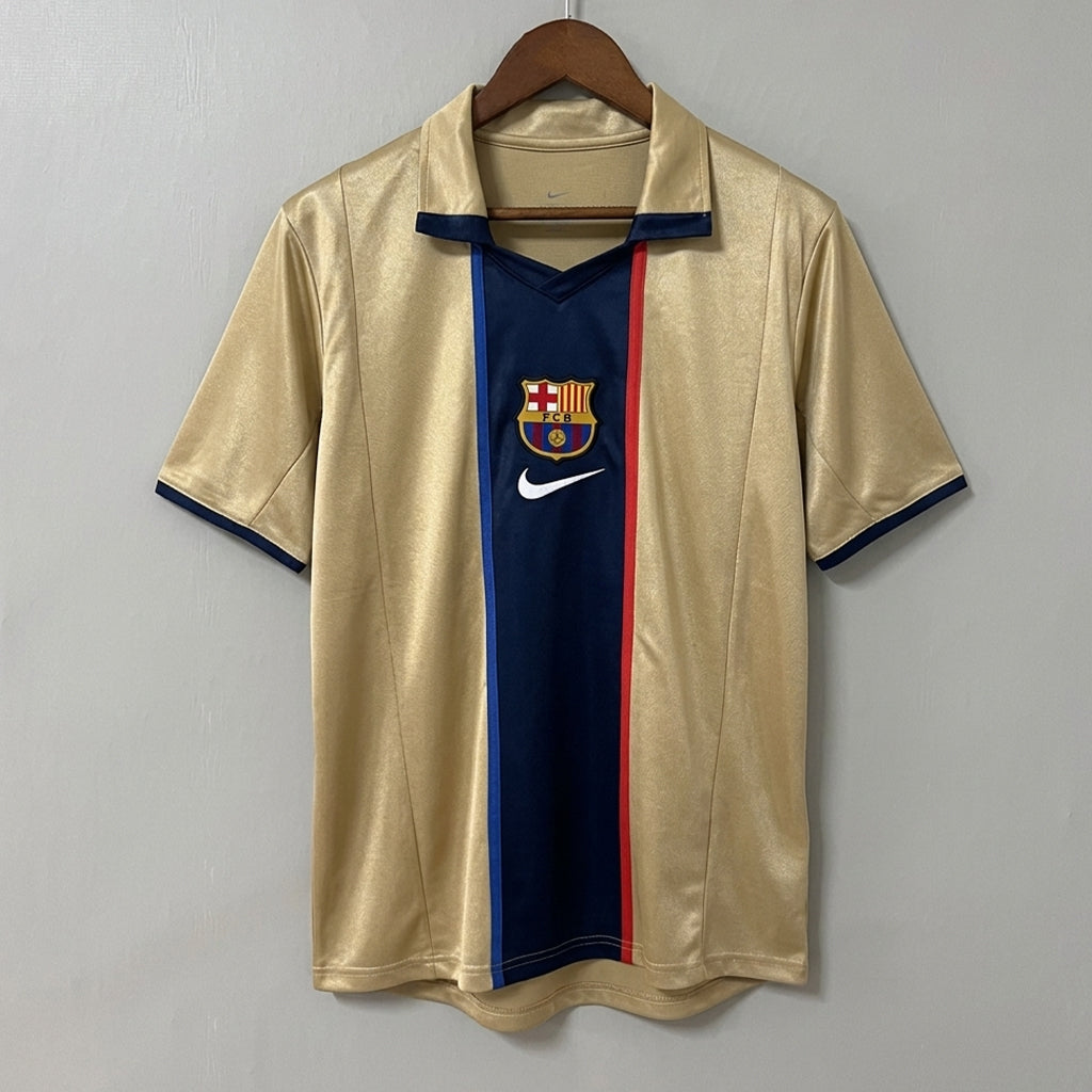 Barcelona 2001/02 Away Retro Jersey