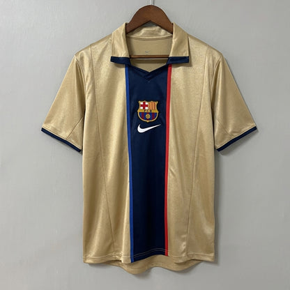 Barcelona 2001/02 Away Retro Jersey