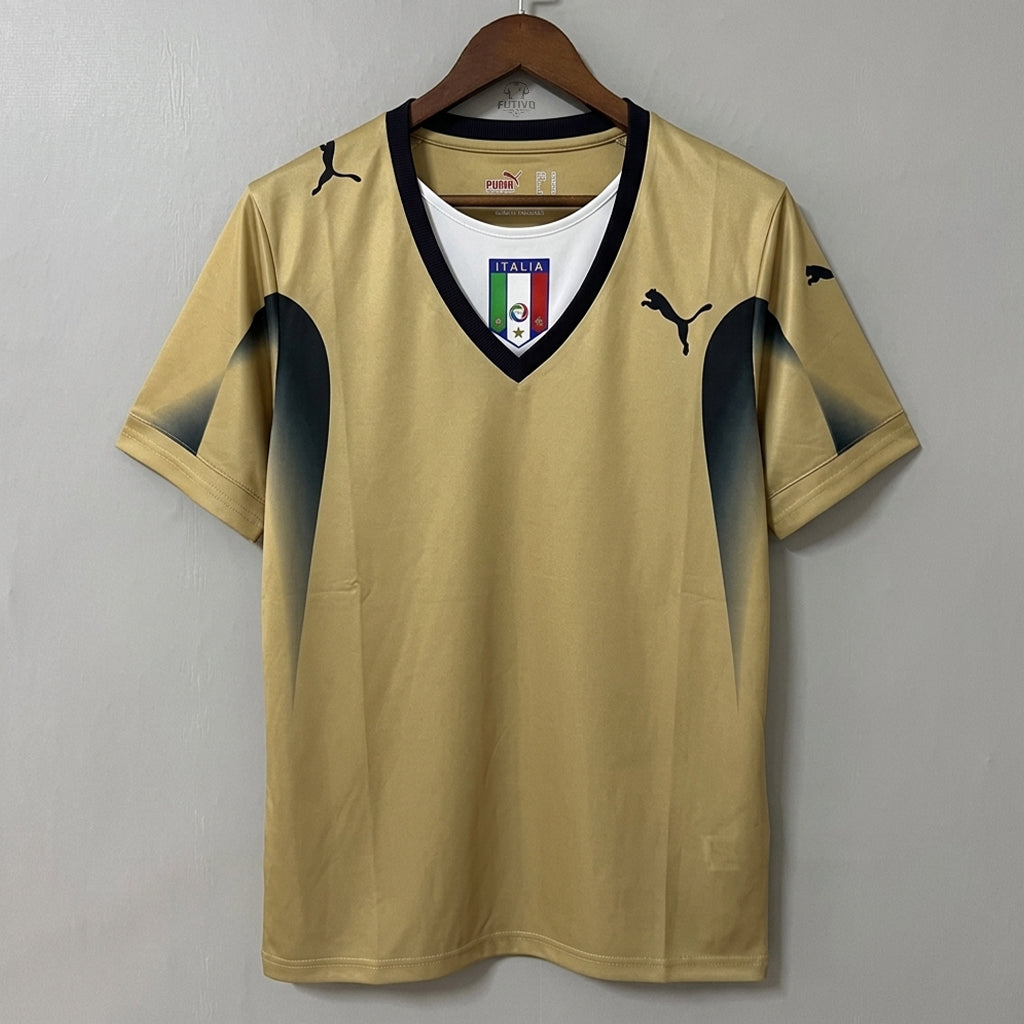 Italy 2006 World Cup Goalkeeper Retro Jersey (Home)