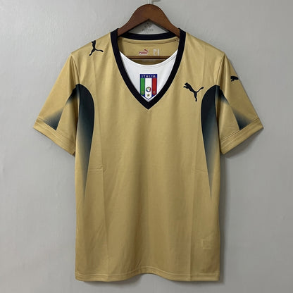 Italy 2006 World Cup Goalkeeper Retro Jersey (Home)