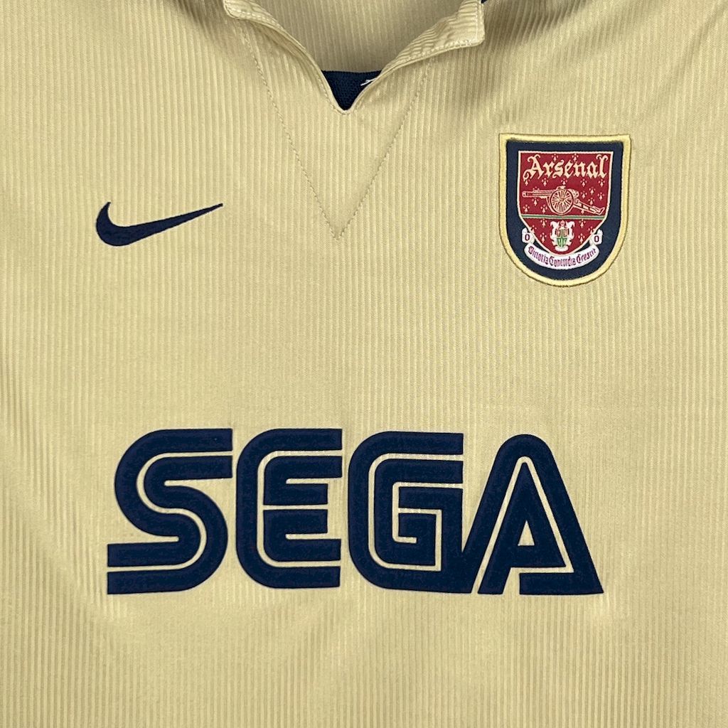 Arsenal 2001/02 Away Long-Sleeve Retro Jersey