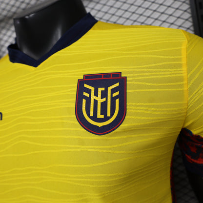 Ecuador 2026 World Cup Home Jersey – Player Edition