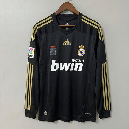 Real Madrid 2009/10 Away (Third Kit) Long-Sleeve Retro Jersey