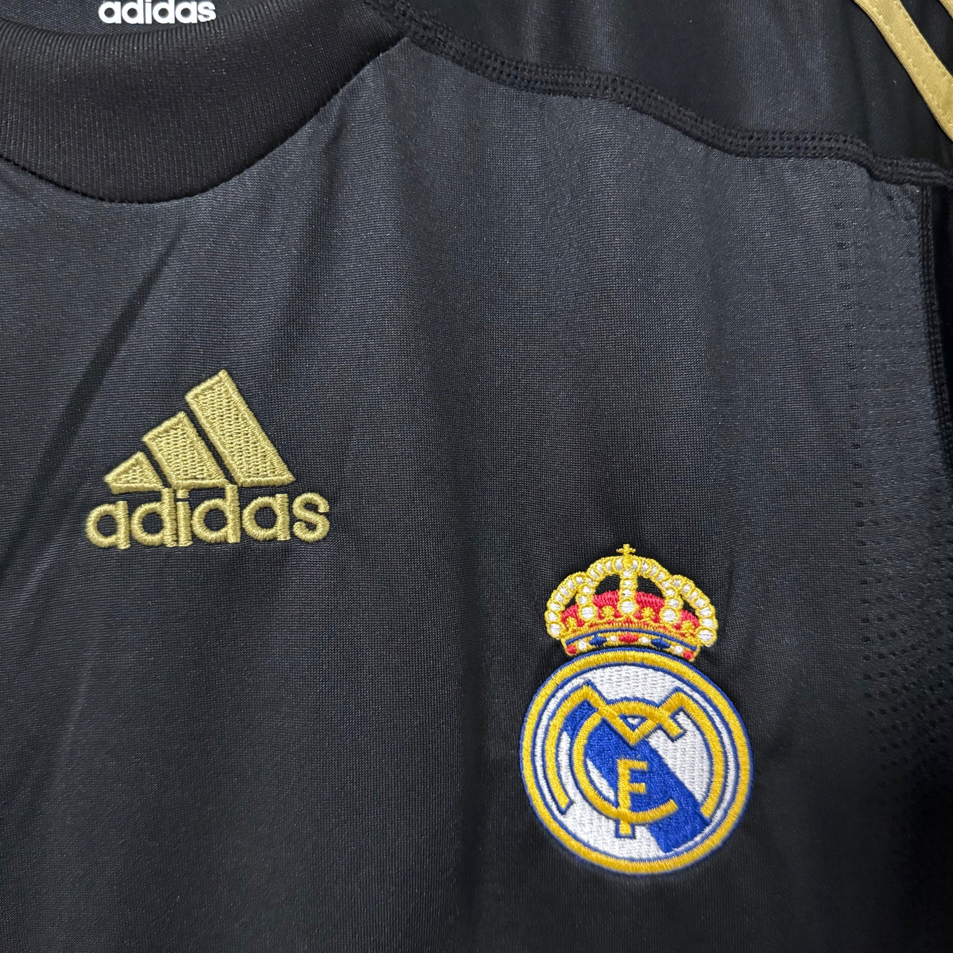 Real Madrid 2009/10 Away (Third Kit) Long-Sleeve Retro Jersey