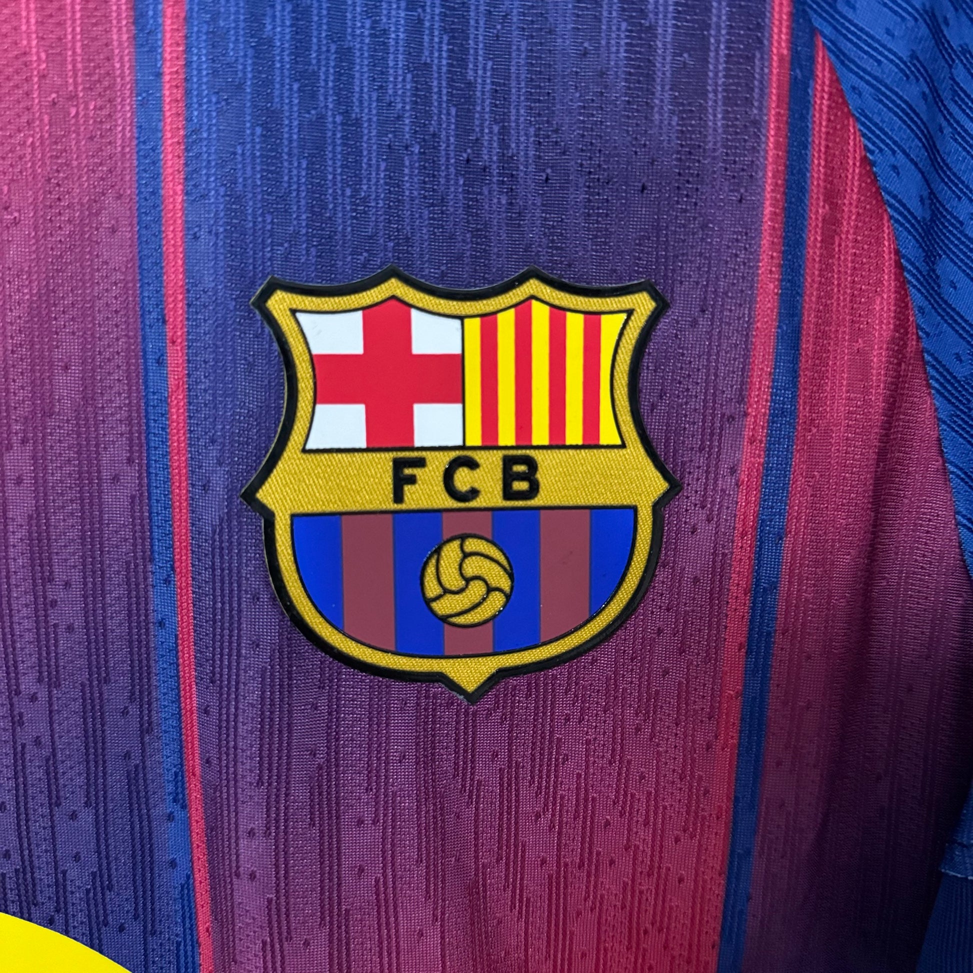 Barcelona 2025/26 Home Jersey – Player Edition