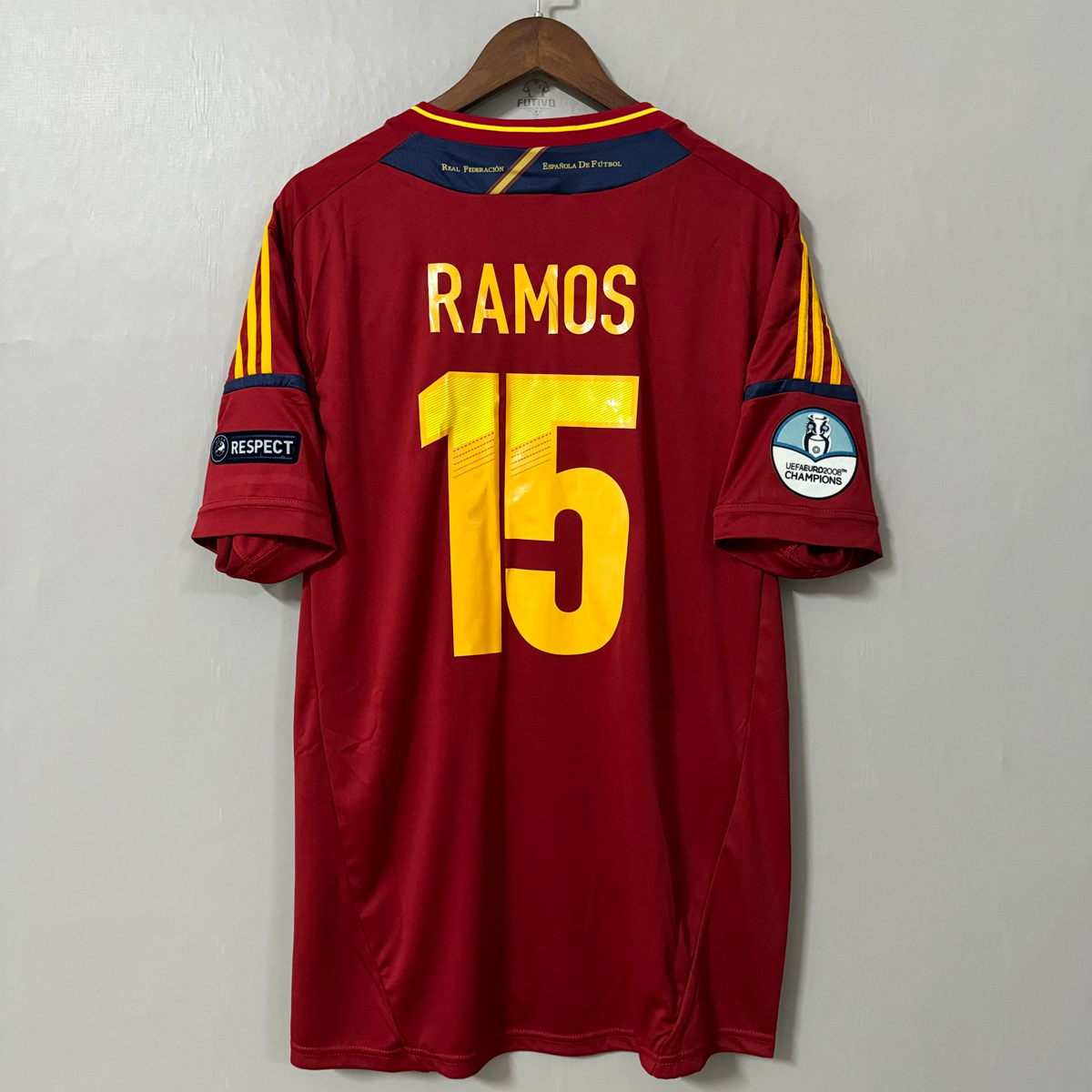 Spain 2012 Home Retro Jersey