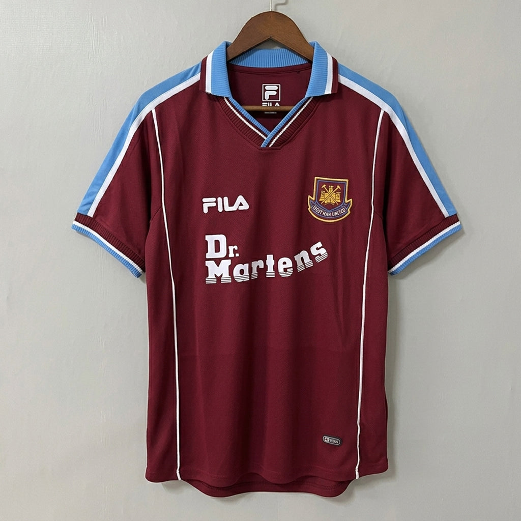 West Ham United 1999/01 Home Retro Jersey