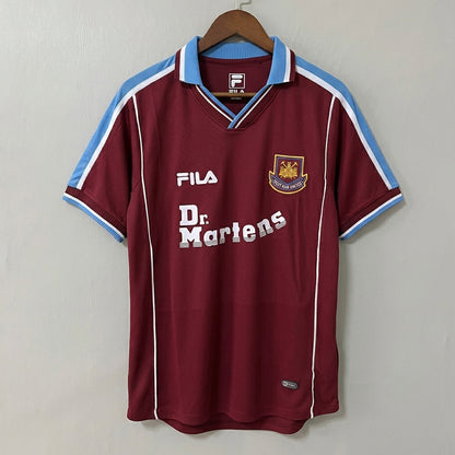 West Ham United 1999/01 Home Retro Jersey