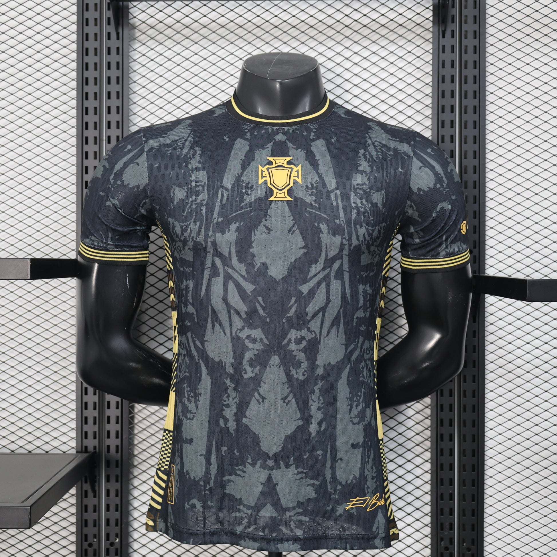 Portugal 2026 Special Edition Black Jersey – Player Edition