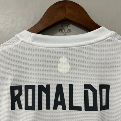 Real Madrid 2015/16 Home (UCL Final) Long-Sleeve Retro Jersey