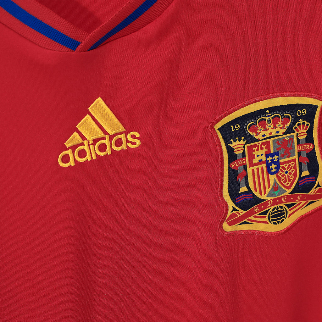 Spain 2010 World Cup Home Retro Jersey