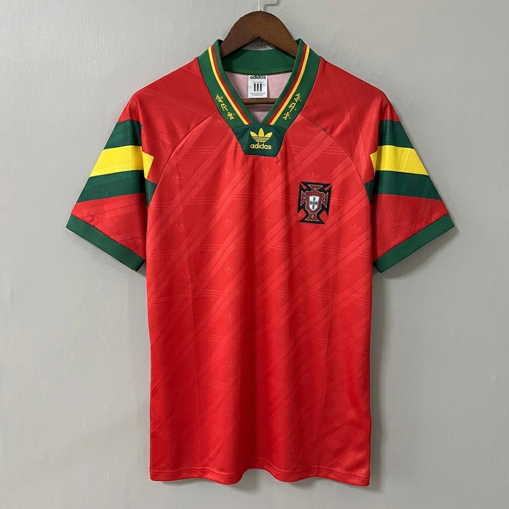 Portugal 1992 Home Retro Jersey