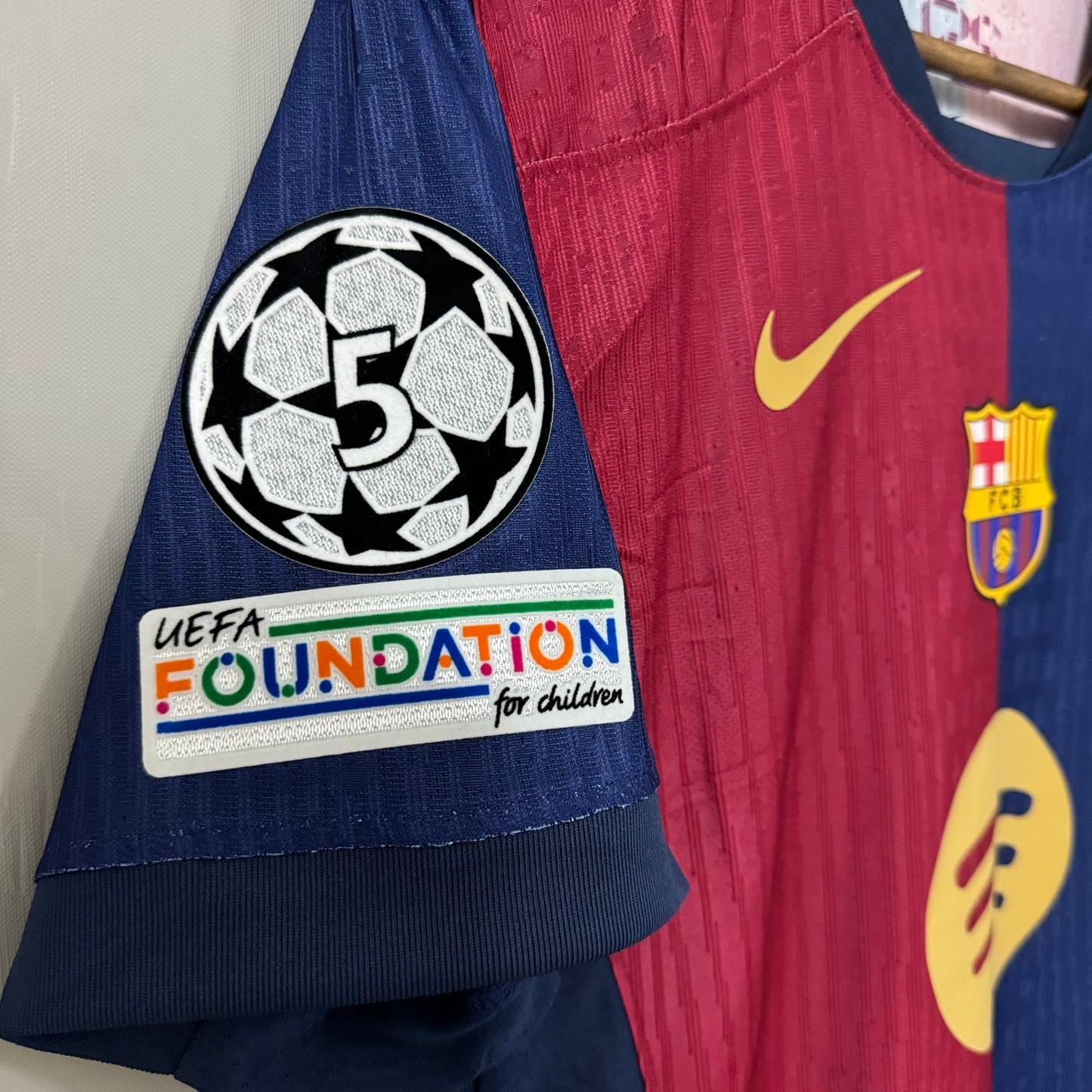 Barcelona 2024/25 Home Jersey – Player Edition