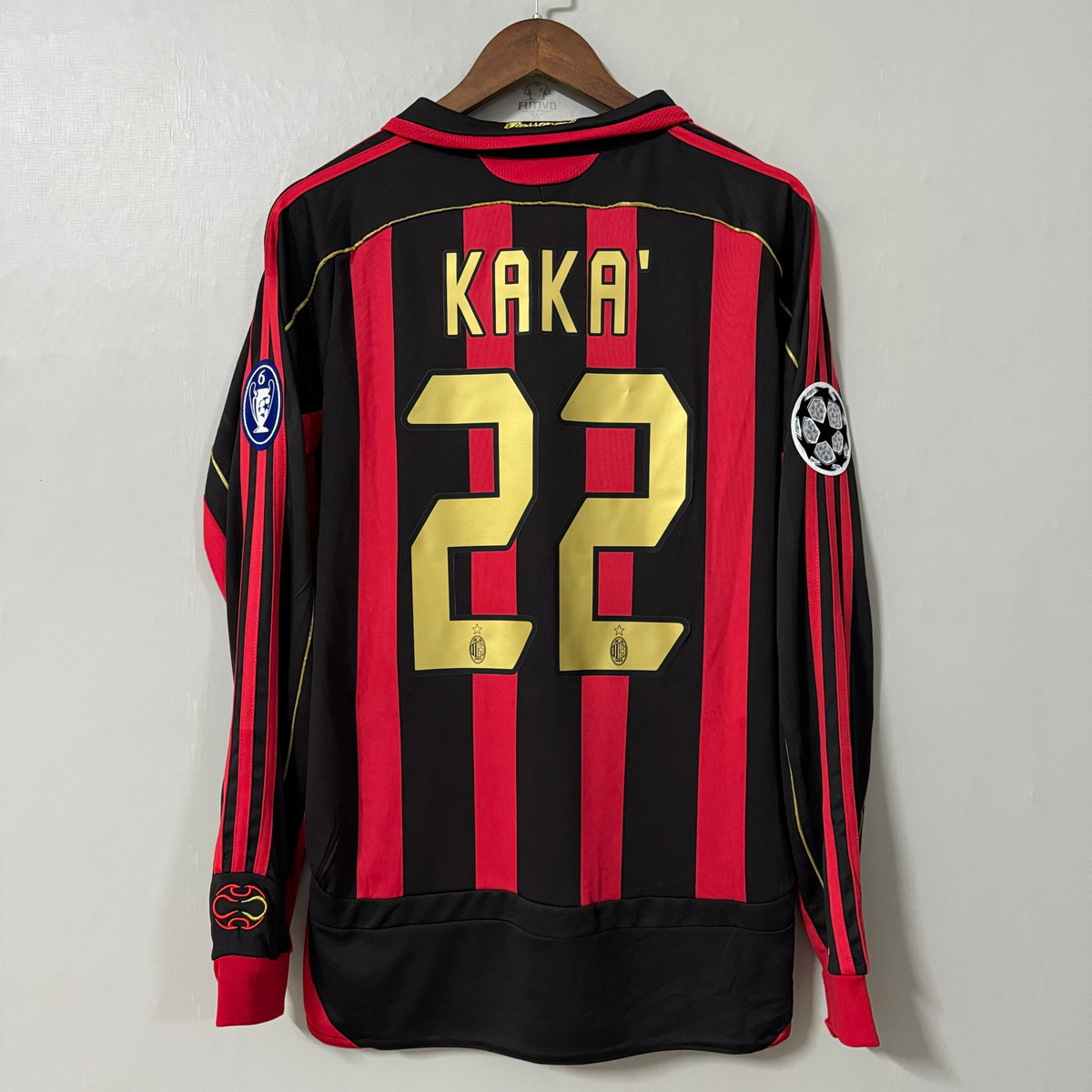AC Milan 2006/07 Home Long-Sleeve Retro Jersey