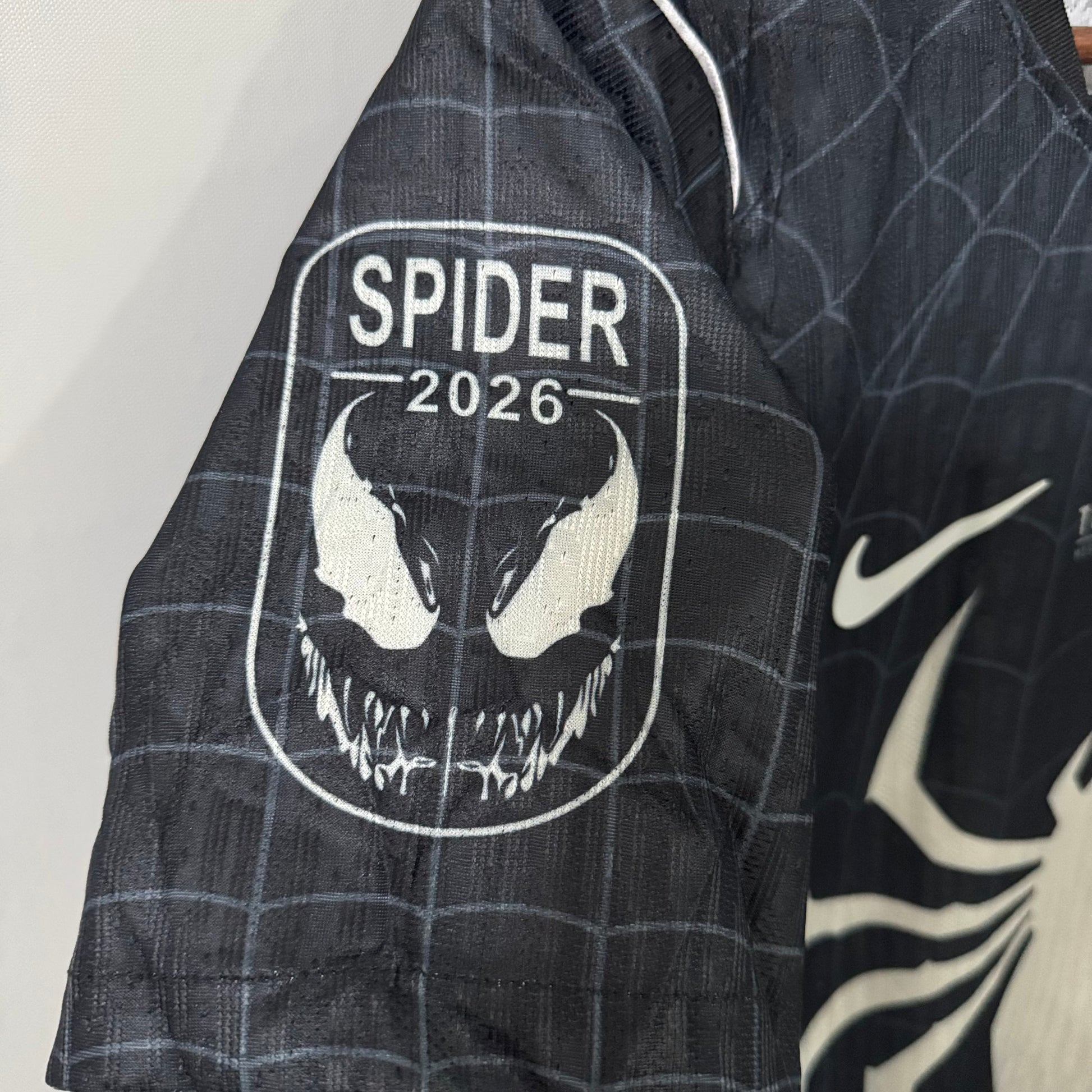 Barcelona x Black Spider Man 2026 Special Jersey – Player Edition