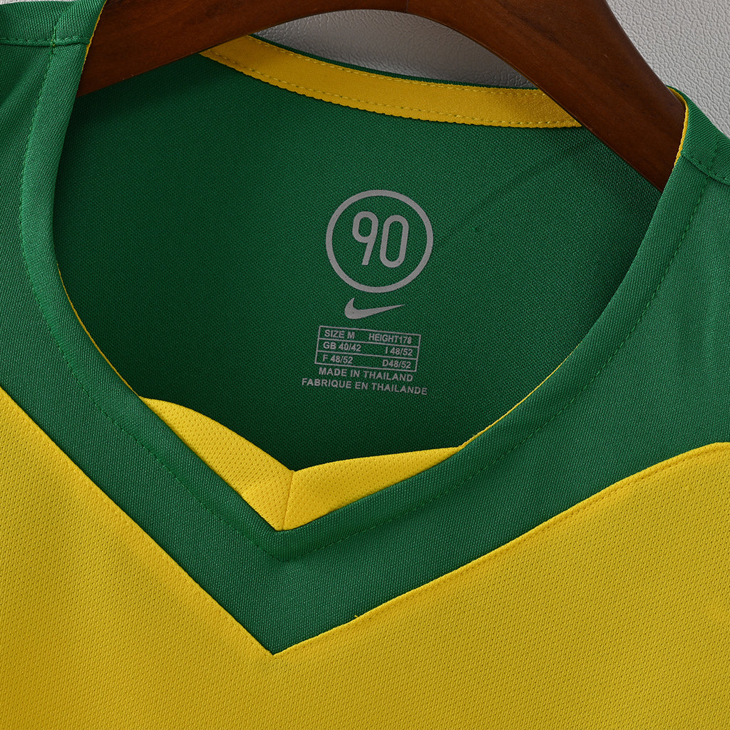 Brazil 2004 Home Retro Jersey