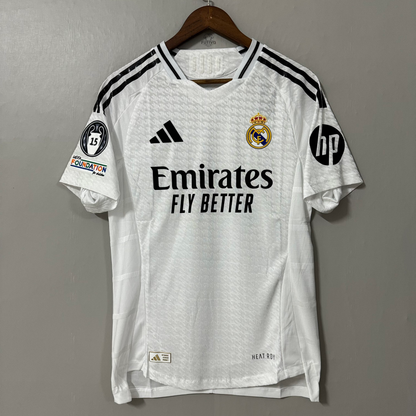 Real Madrid 2024/25 Home Jersey – Player Edition