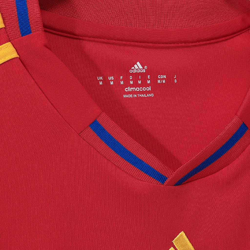 Spain 2010 World Cup Home Retro Jersey