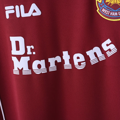 West Ham United 1999/01 Home Retro Jersey