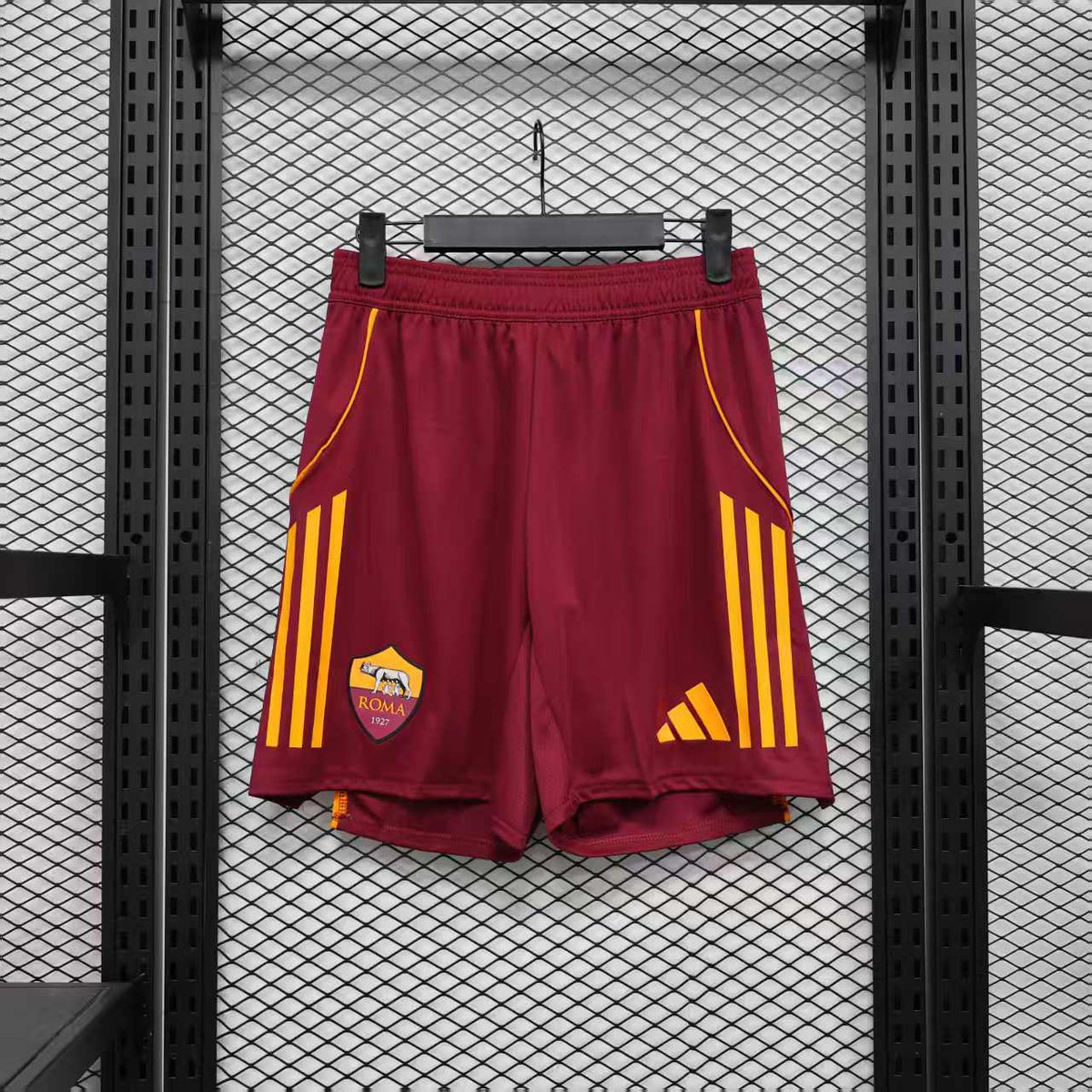 Roma 2025/26 Home Shorts – Player Edition