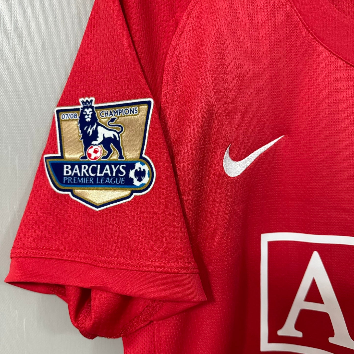 Manchester United 2007/08 Home (League) Retro Jersey