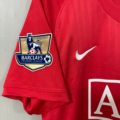 Manchester United 2007/08 Home (League) Retro Jersey