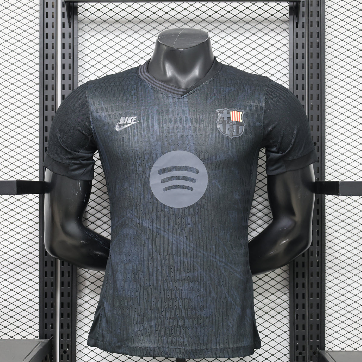 Barcelona 2026 Special Edition Shadow Black Jersey – Player Edition