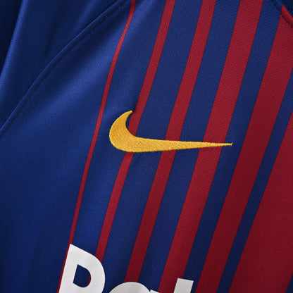 Barcelona 2017/18 Home Retro Jersey