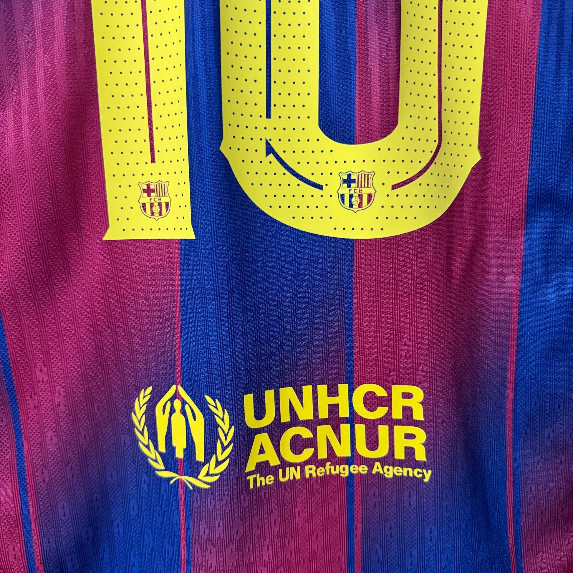 Barcelona 2025/26 Home Long-Sleeve Jersey – Player Edition