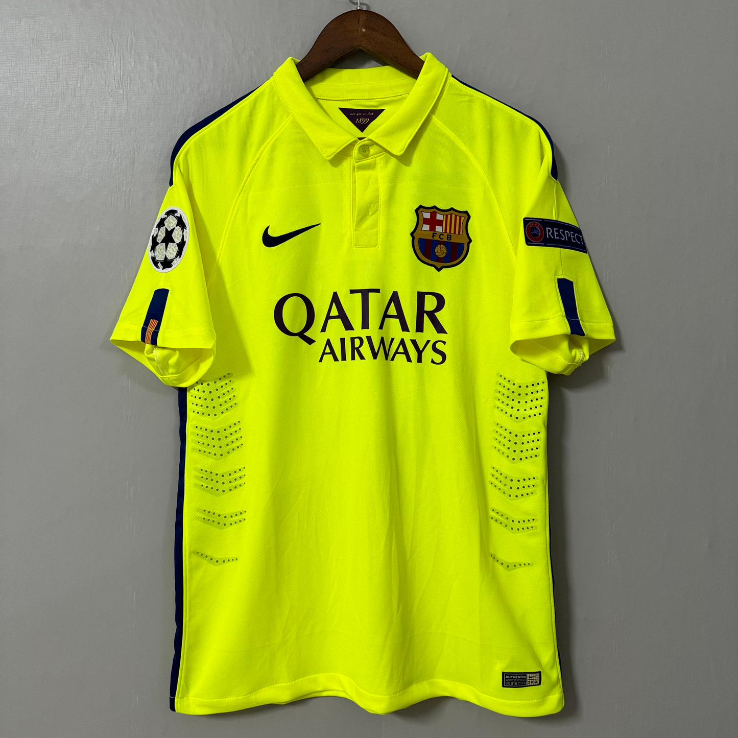 Barcelona 2014/15 Away (Third Kit) Retro Jersey