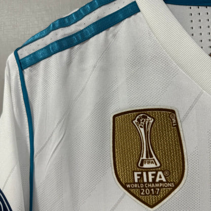 Real Madrid 2017/18 Home (UCL Final) Long-Sleeve Jersey - Player Edition