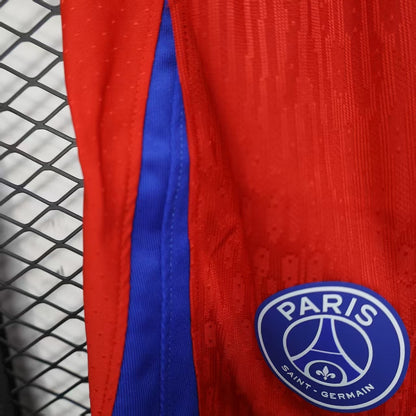 Paris Saint-Germain 2025/26 Away Red Shorts – Player Edition