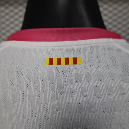 Barcelona 2025/26 Special Edition White/Pink Jersey – Player Edition