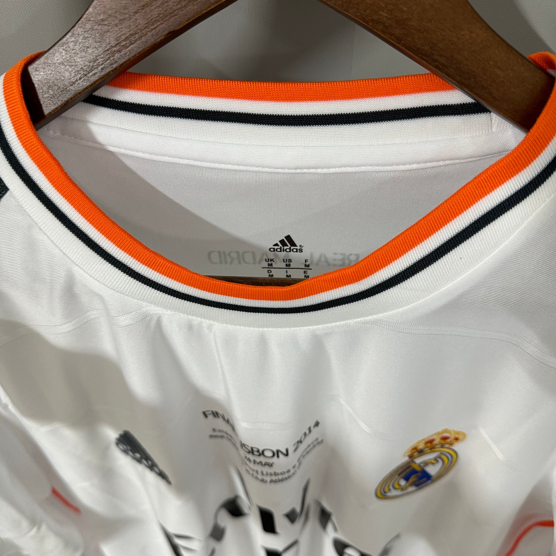 Real Madrid 2013/14 Home (UCL Final) Long-Sleeve Retro Jersey