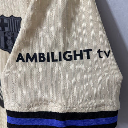 Barcelona 2025/26 Away Jersey – Player Edition