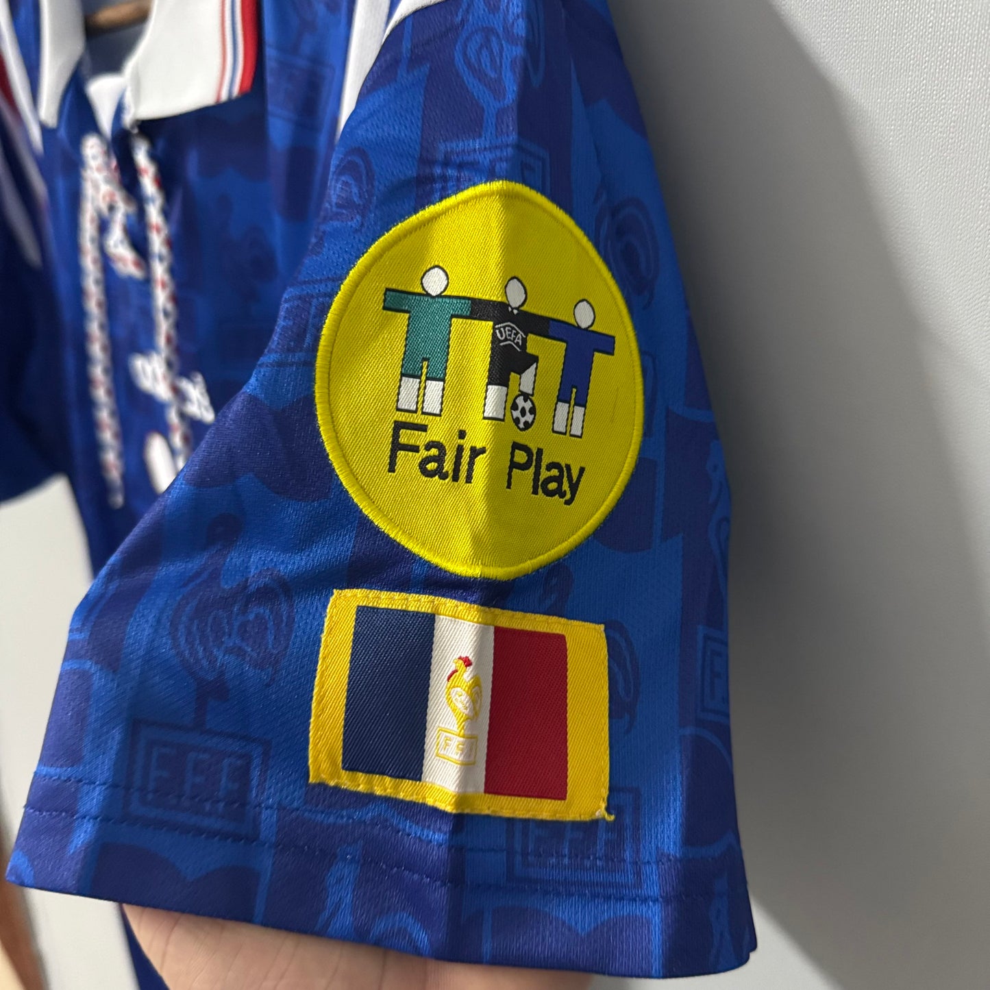 France 1996 Home Retro Jersey