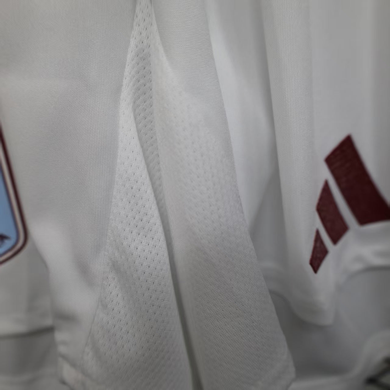 Aston Villa 2025/26 Home Shorts – Player Edition