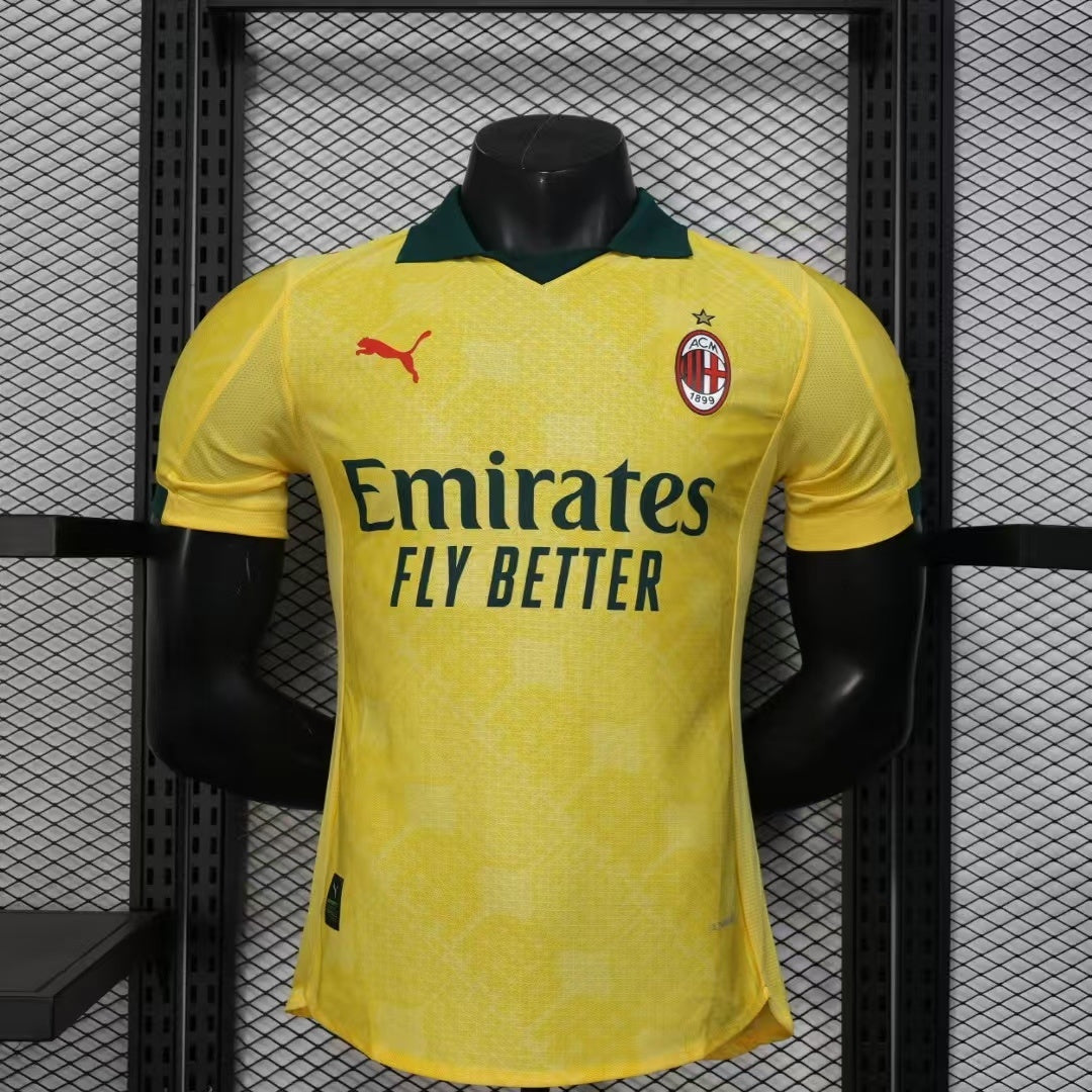AC Milan 2025/26 Away (Third Kit) Jersey – Player Edition